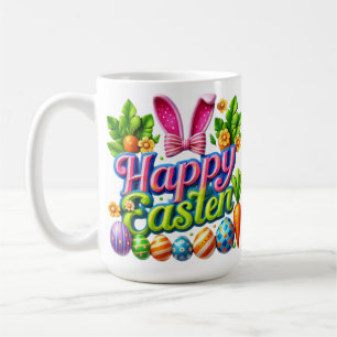 Caneca De Café Com Tema de Páscoa