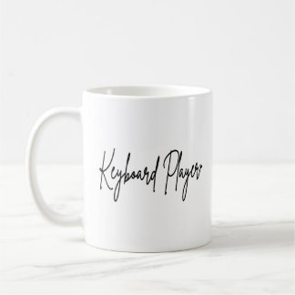Caneca de Café com Tipografia de Tocador de Teclad