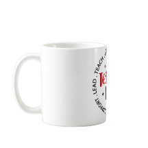 Caneca de Café com Tipografia Inspiradora da Vida 