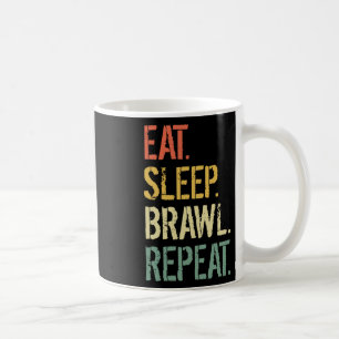 Caneca De Café Coma a Barreira do Sono Repetir Estrelas Engraçado