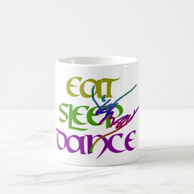 CANECA DE CAFÉ COMA A DANÇA DO SONO (Centro)