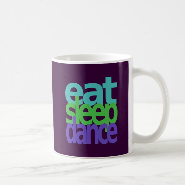 Caneca De Café coma a dança do sono (Direita)
