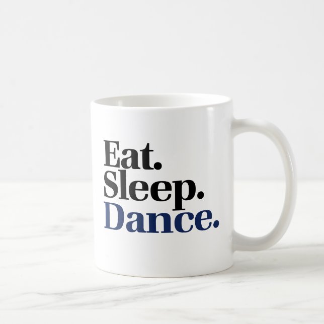 Caneca De Café Coma a DANÇA do Sono (Direita)