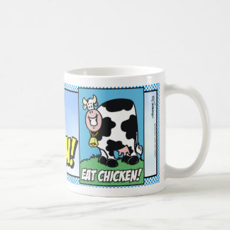 Caneca De Café Coma a galinha!