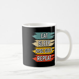 Caneca De Café Coma Dormir Disco Golfe Repita _2
