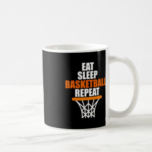 Caneca De Café Coma. Durma. Basquete. Repetir para o basquete fa