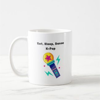 Caneca De Café Coma, Durma, Dance K-Pop