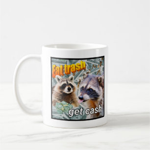 Caneca De Café Coma Lixo Comprar Aviso De Lavador De Caixa
