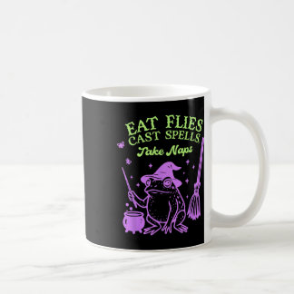 Caneca De Café Coma Moscas Com Feitiços. Tome Naps