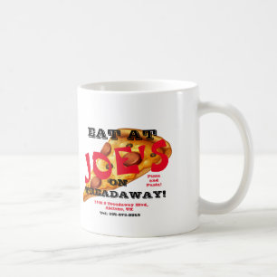 Caneca De Café Coma na camisa do Joe