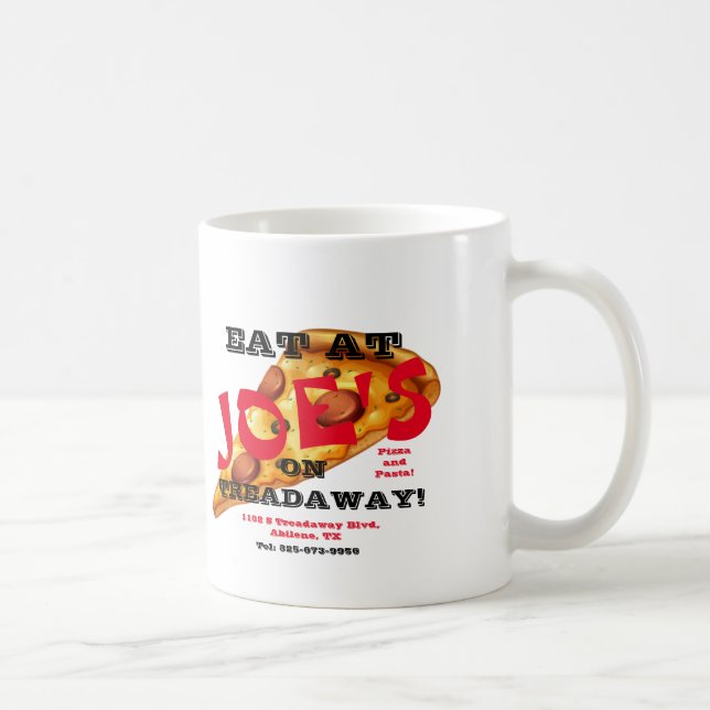 Caneca De Café Coma na camisa do Joe (Direita)