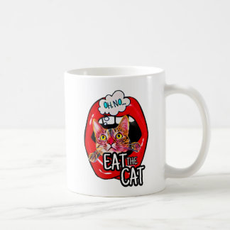 Caneca De Café Coma o Gato!