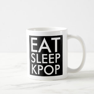 Caneca De Café Coma o presente do fan de música de Kpop   do son