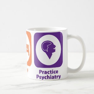 Caneca De Café Coma o psiquiatria da prática do sono