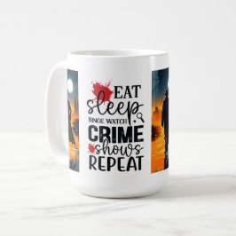 Caneca De Café Coma o relógio de sono