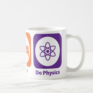 Caneca De Café Coma o sono fazem a física