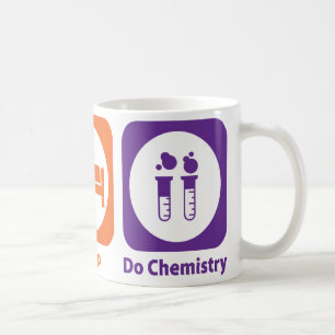 Caneca De Café Coma o sono fazem a química