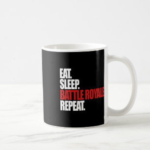 Caneca De Café Coma o sono Royale Repita o Engraçado Gamer