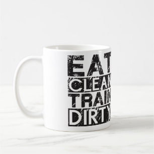 Caneca De Café Coma o trem limpo sujo