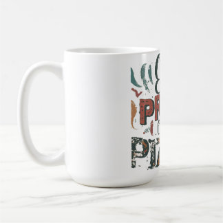 Caneca De Café Coma, Reze, Pizza De Amor