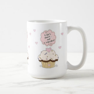 Caneca De Café Coma um cupcake