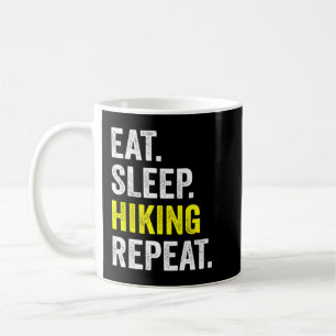 Caneca De Café Coma Uma Camisa Repetida De Ir Ao Sono, Coisas Eng