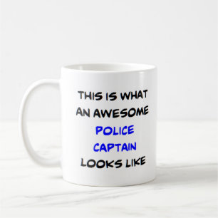 Caneca De Café comandante da polícia, incrível