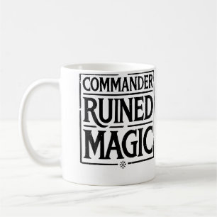 Caneca De Café Comandante Magia Arruinada