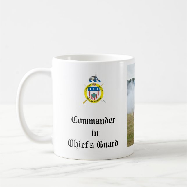 Caneca De Café Comandante na Guarda do Chefe (Esquerda)