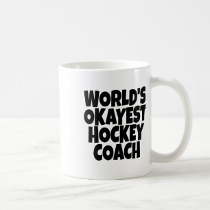 Caneca De Café Comandante Principal do Treinador de Hóquei em Oka