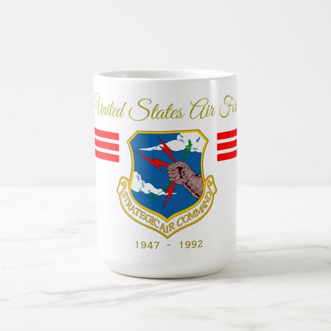 Caneca De Café Comando æroestratégico - U.S.A.F. (Centro)