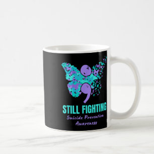 Caneca De Café Combate à Manteiga de Sensibilização para a Preven