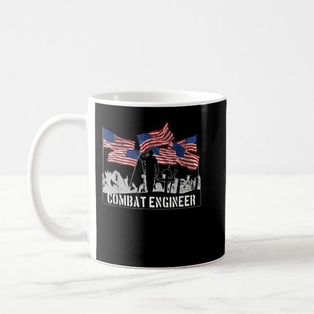 Caneca De Café Combate ao Engenheiro Veterano (Esquerda)