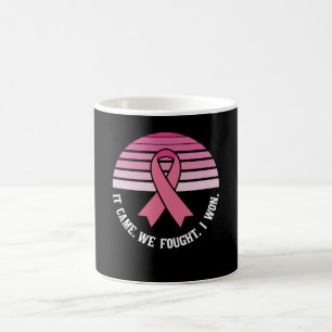 Caneca De Café Combatemos Que Ganhei Sobrevivência Do Câncer Da M