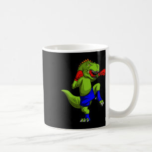Caneca De Café Combatente de Muay Thai Mma T-rex Arte Marcial Mis