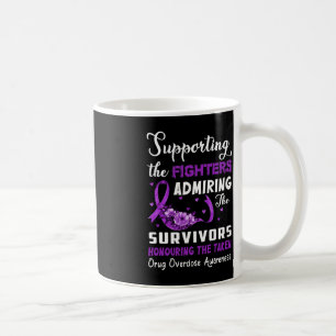Caneca De Café Combatentes De Apoio Que Honram A Sobredosagem Com
