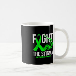 Caneca De Café Combater A Consciência Mental Do Estigma