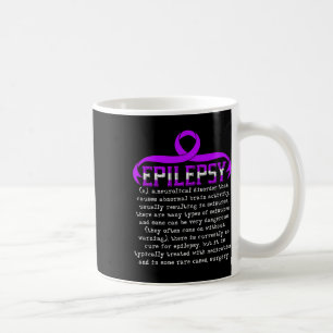 Caneca De Café Combater Epilepsia Epiléptica Mês de Conscientizaç