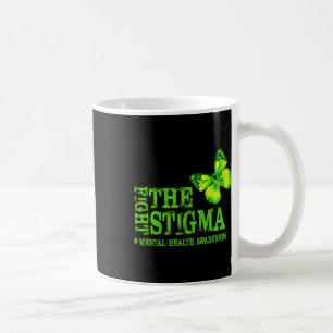 Caneca De Café Combater O Mês De Sensibilização Para A Saúde Ment