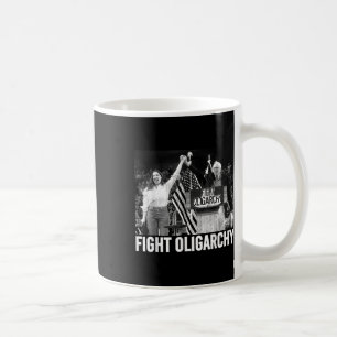 Caneca De Café Combater O Protesto Da Oligarchy E Resistir A Bern