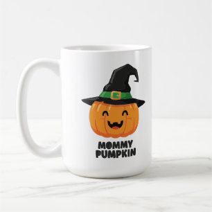 Caneca De Café Combinação de Lâmpadas da Família Halloween - Cust