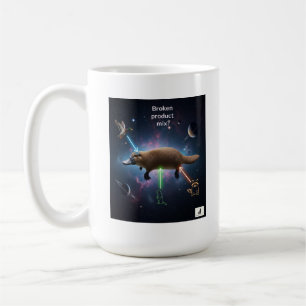 Caneca De Café Combinação de produtos quebrados? Dilema de Platyp