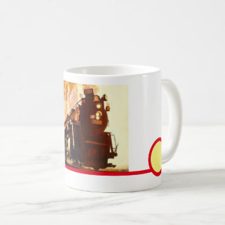 Caneca De Café Comboio a vapor