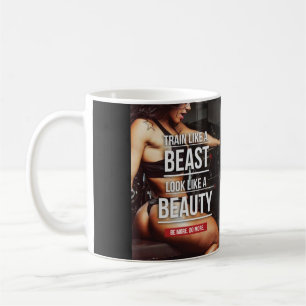 Caneca De Café Comboio Como Uma Besta, Parece Uma Bela - Espetácu