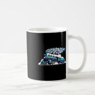 Caneca De Café Comboio Cony Comboio Páscoa Crianças De Ovos Rapaz