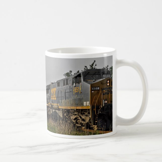 Caneca De Café Comboio CSX (Direita)