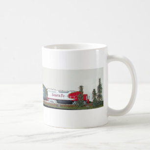 Caneca De Café Comboio Modelo Panorâmico