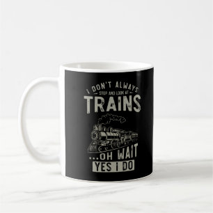 Caneca De Café Comboio Pista Funny Trainspotter Locomotiva Ferrov