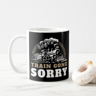 Caneca De Café Comboio sumiu Desculpe Café Mug
