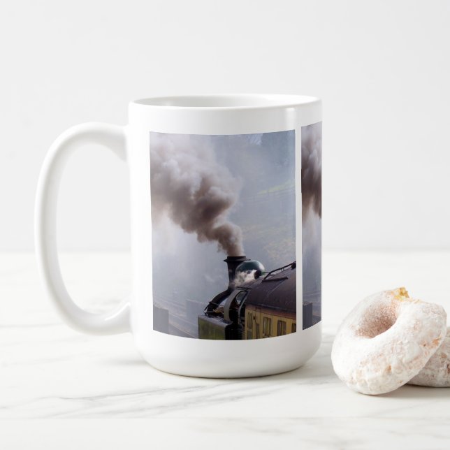 CANECA DE CAFÉ COMBOIOS DE VAPOR (Com Donut)